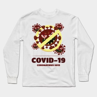 Stop Corona Virus Long Sleeve T-Shirt